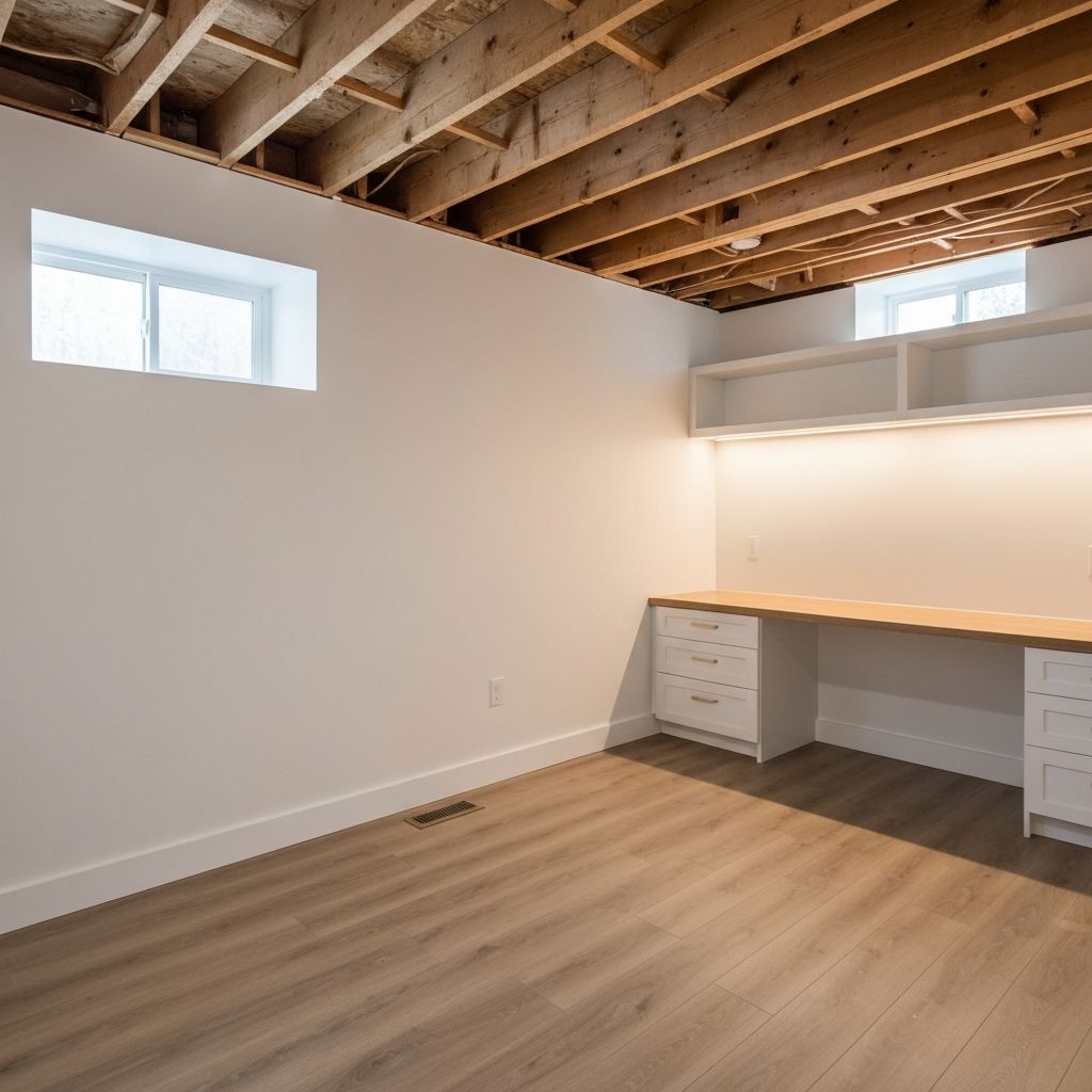 Kellerausbau zum Homeoffice in Kiel